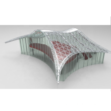 Prefab Steel Space Frame Structural Roof Design